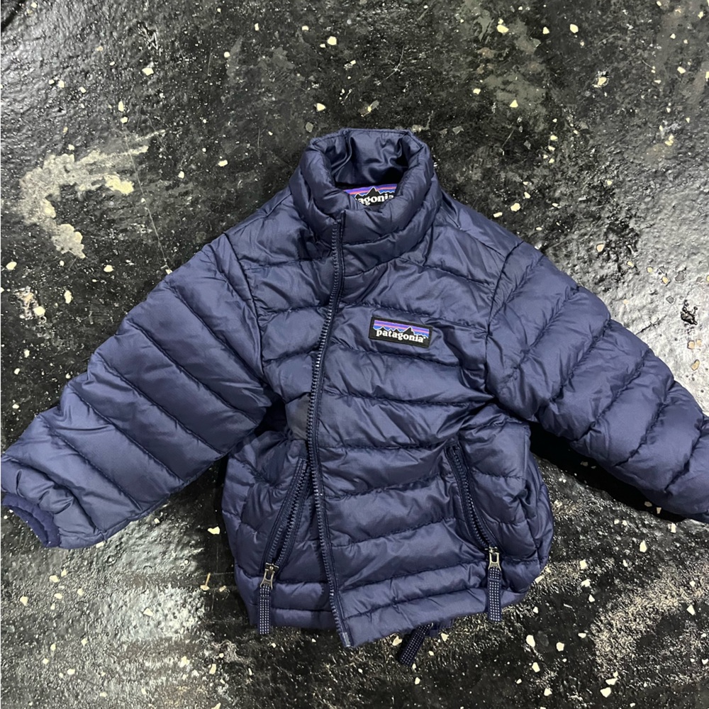 Patagonia Dark Blue Quilted Jacket